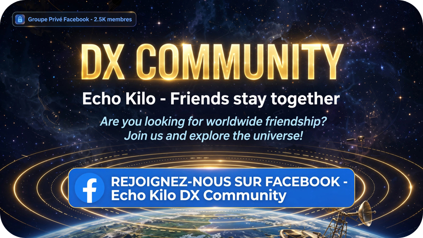 Echo Kilo DX Community - Groupe Facebook